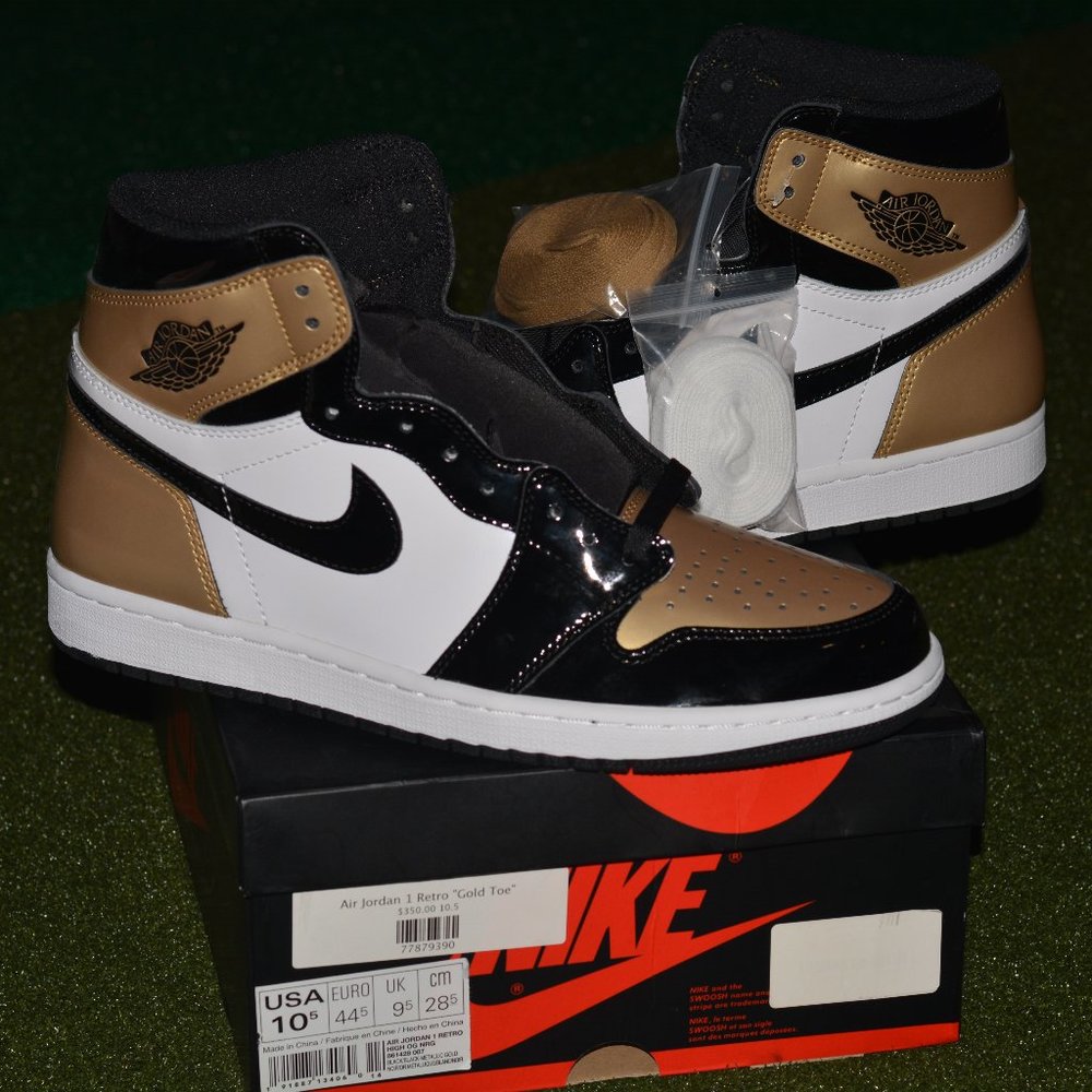 Jordan 1 Gold Toe Retro